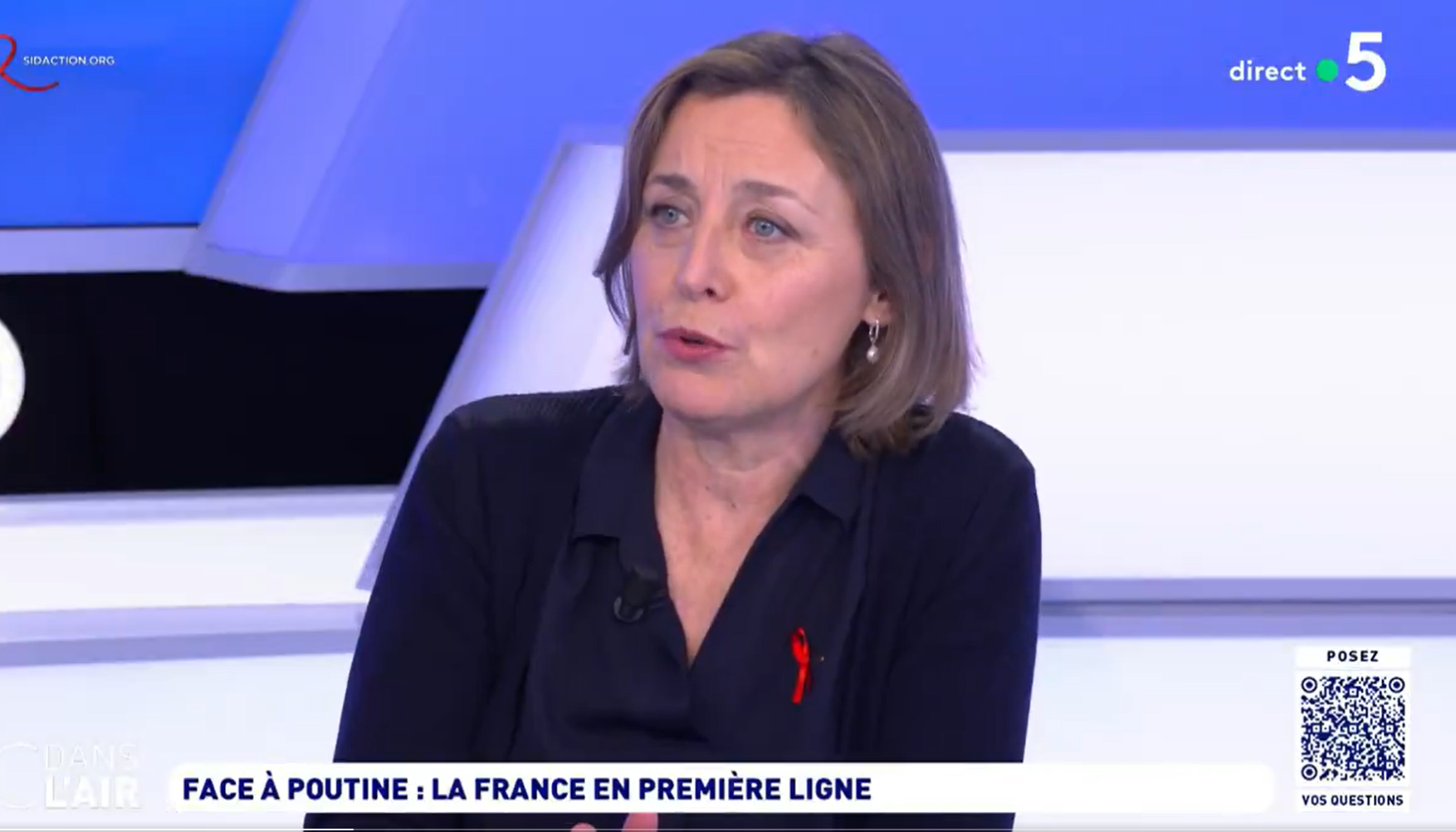 Invitée de C dans l'air 22/03/2025