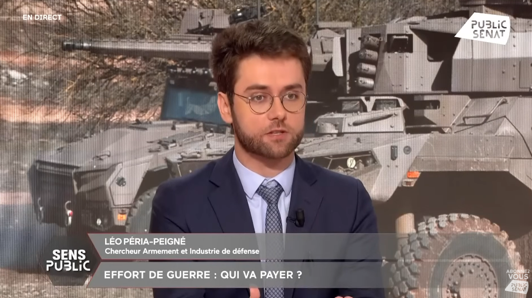 Léo Péria-Peigné sur Public Sénat