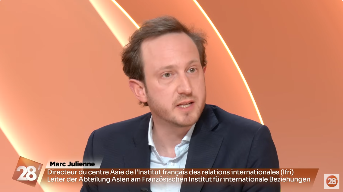 Marc Julienne sur Arte, 03 avril 2025