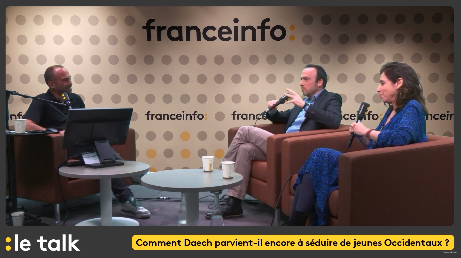 Le Talk - Israël/Gaza : pourquoi la France pourrait-elle reconnaître l'Etat palestinien ? Daech recrute encore, mais comment ? Marc Hecker, France Info, Le Talk, 10 avril 2025