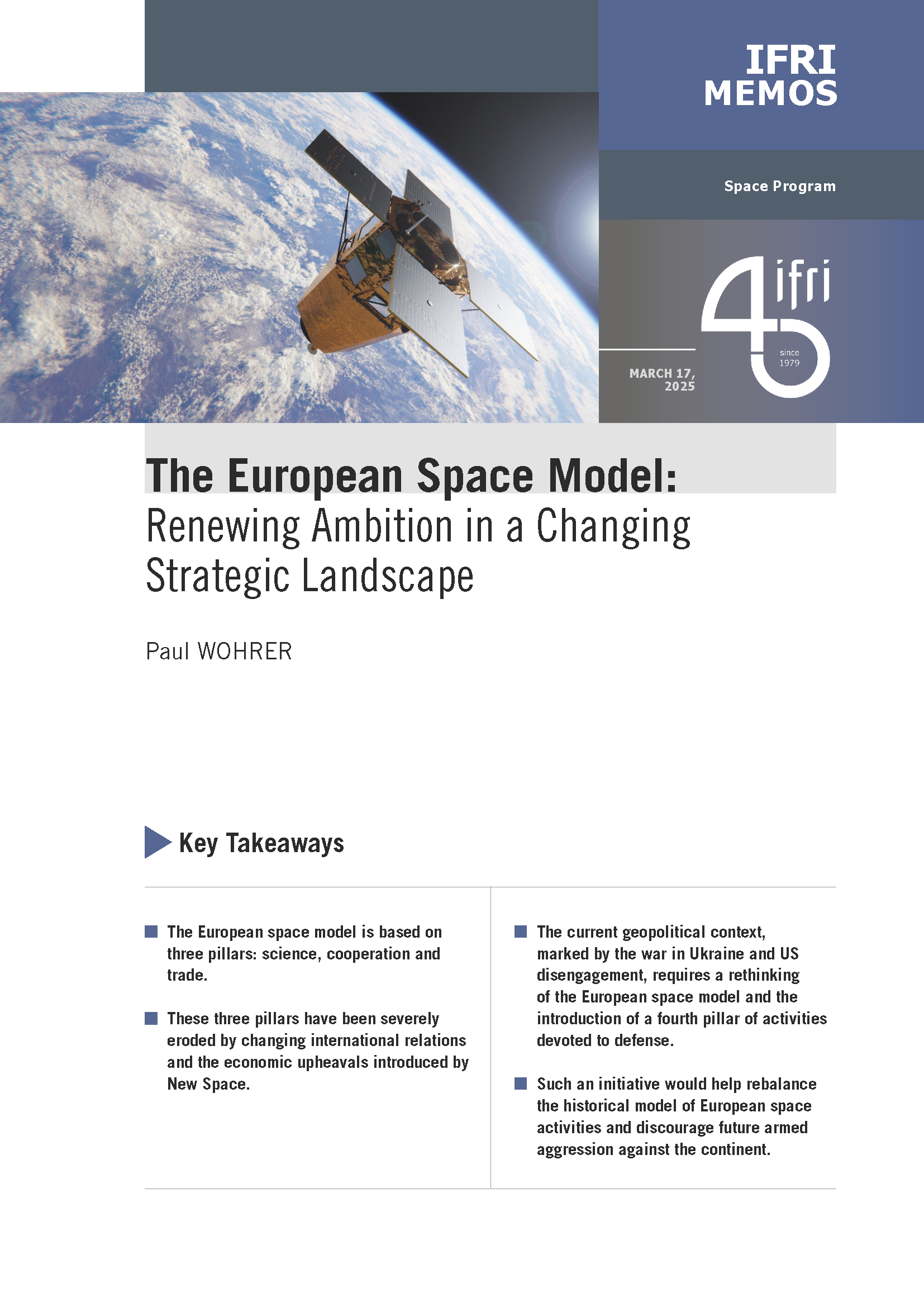European Space Model