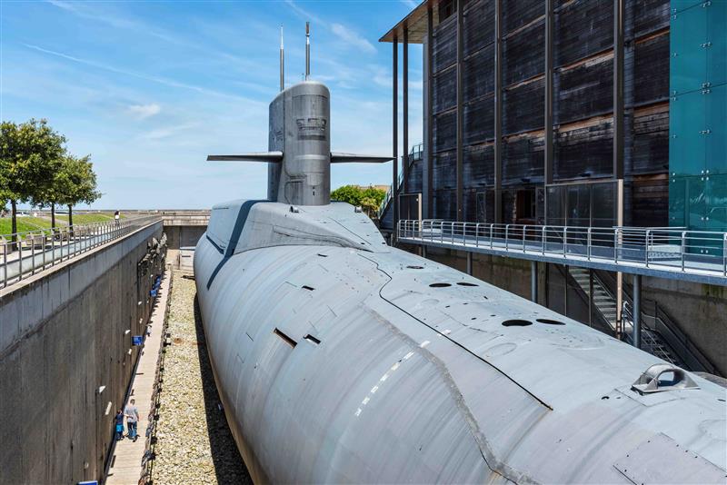 Sous-marin nucléaire à Cherbourg-Octeville, 2017