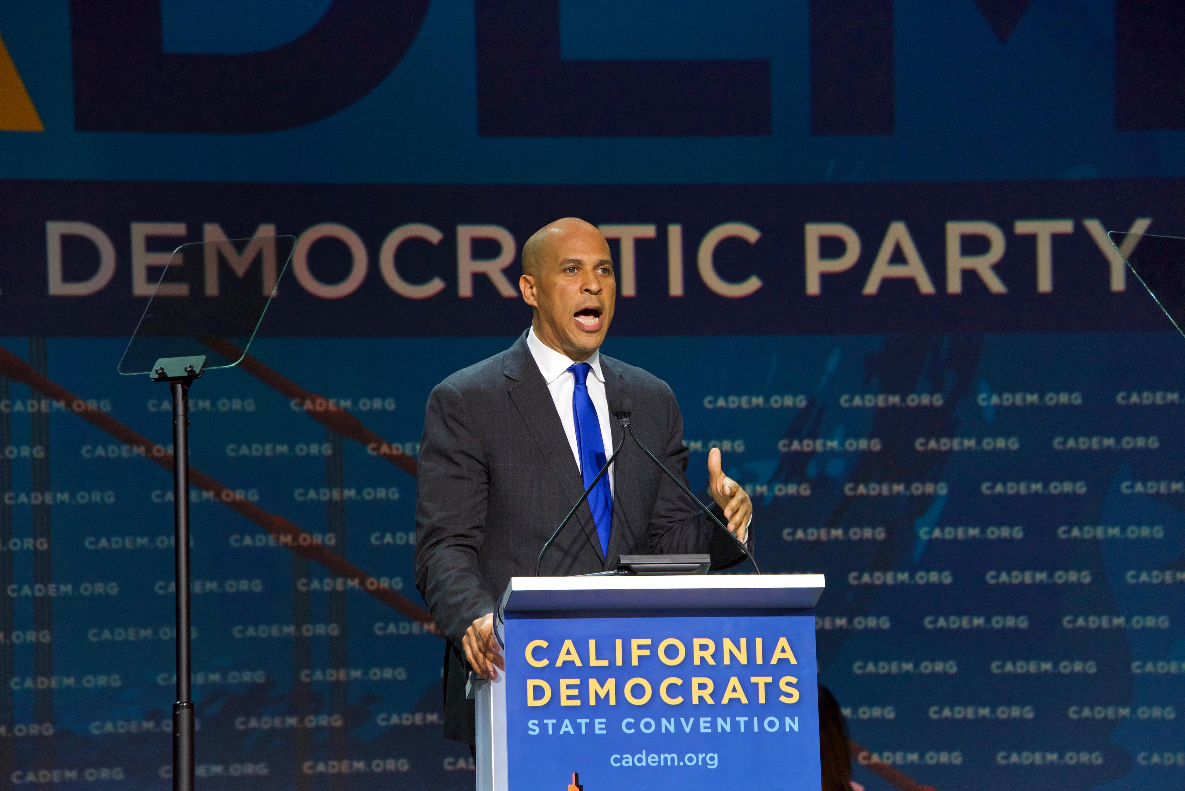 Discours de Cory Booker, sénateur démocrate étasunien, pour la "Democratic National Convention" (2019)