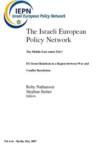 European Views of the Israeli-Palestinian Conflict: The Contribution of Member States to the Framing of EU Policies