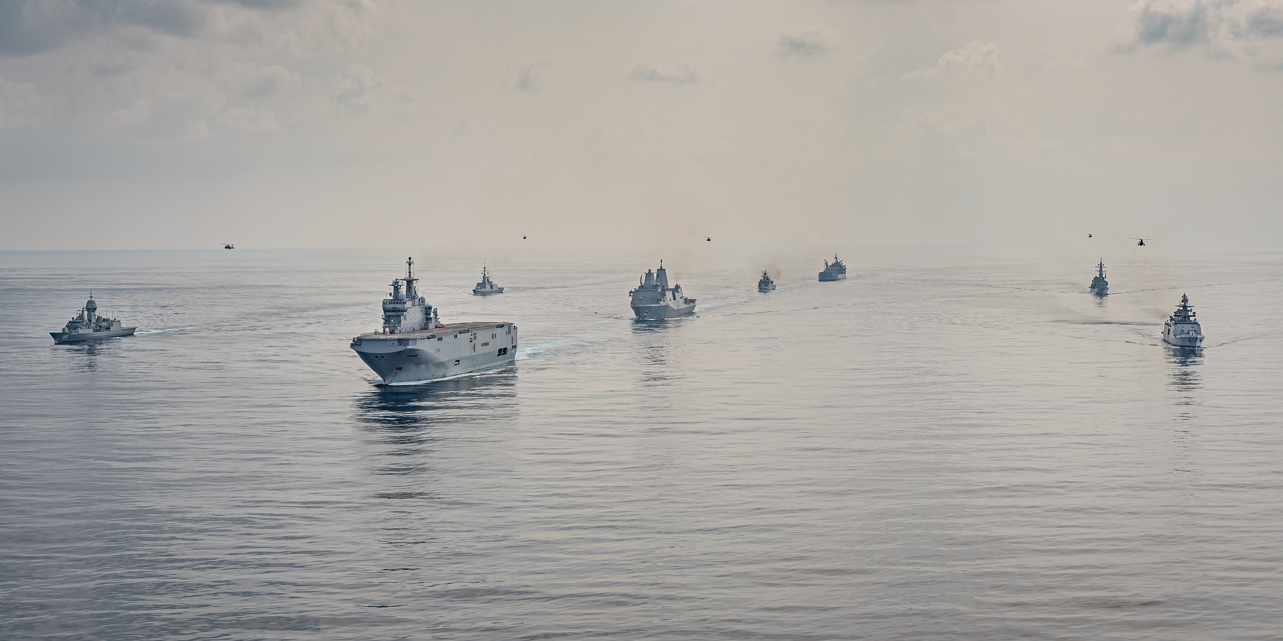 2021 La Pérouse Excercise, Marine nationale
