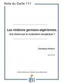 Les relations germano-algériennes. Une relance par la coopération énergétique ?