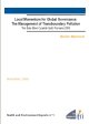 Local Momentum for Global Governance: The Management of Transboundary Pollution.