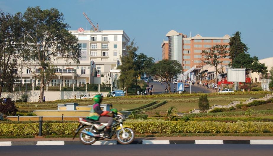 Vue de Kigali, la capitale du Rwanda (ici en 2007).