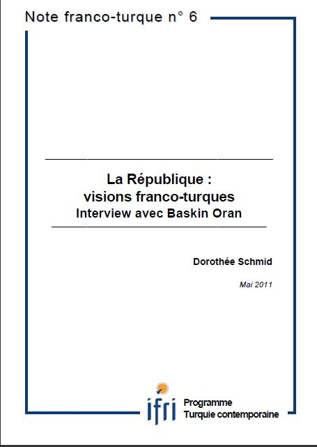 La République : visions franco-turques. Interview avec Baskın Oran