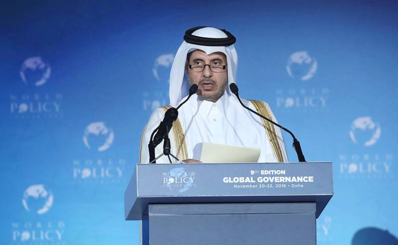 Le Premier ministre du Qatar, Abdallah ben Nasser ben Khalifa al-Thani.