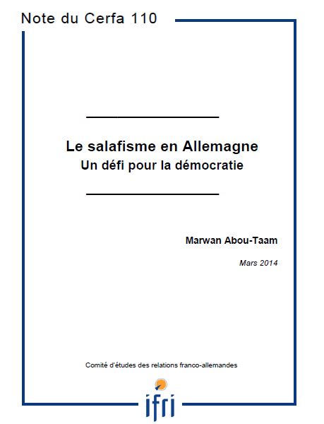 Le salafisme en Allemagne. Un défi pour la démocratie