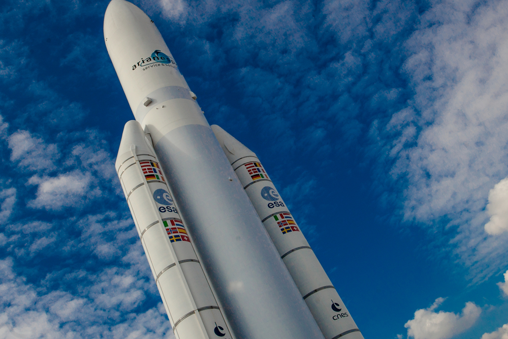 Fusée spatiale EADS Ariane, Le Bourget, France
