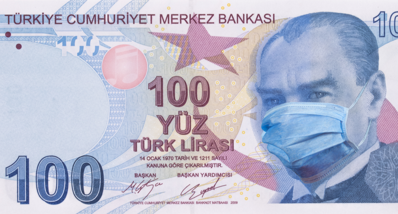 Coronavirus' effect on Turkey' currency