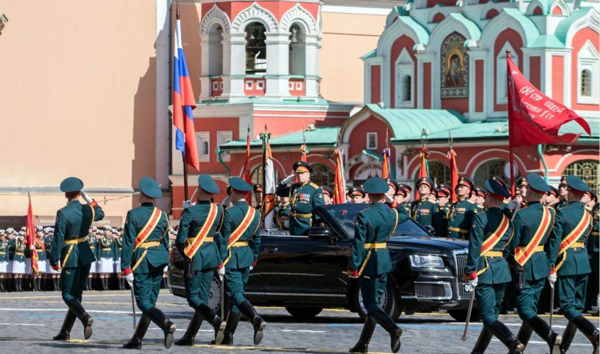 Fête de la Victoire, défilé militaire sur la Place Rouge, Moscou, 9 mai 2023