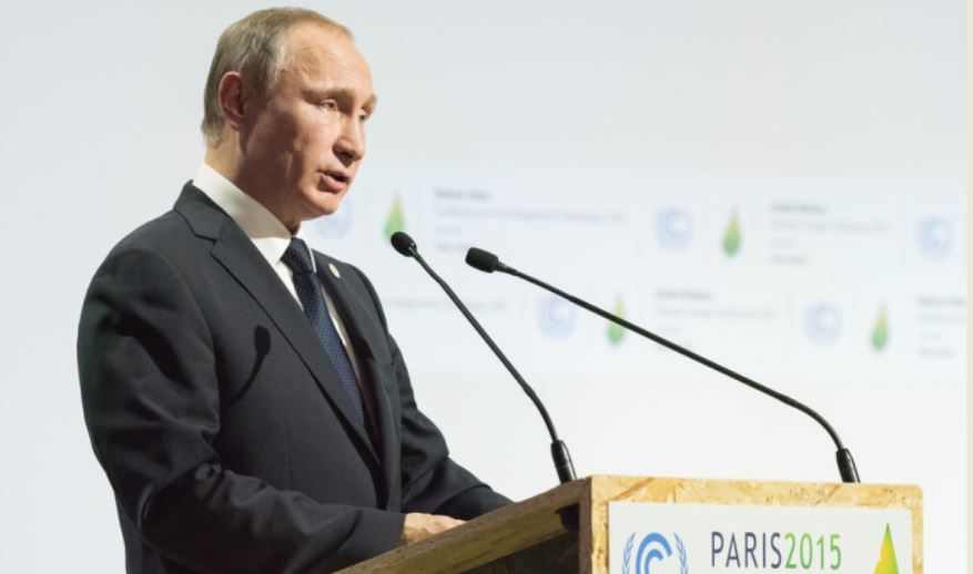 Vladimir Poutine, Paris 2015