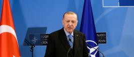 Recep Tayyip Erdoğan, président de la Turquie, Sommet extraordinaire de l'OTAN, Bruxelles, 24 mars 2022