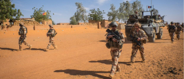 Soldats français au Mali pendant l'opération Barkhane (2015)