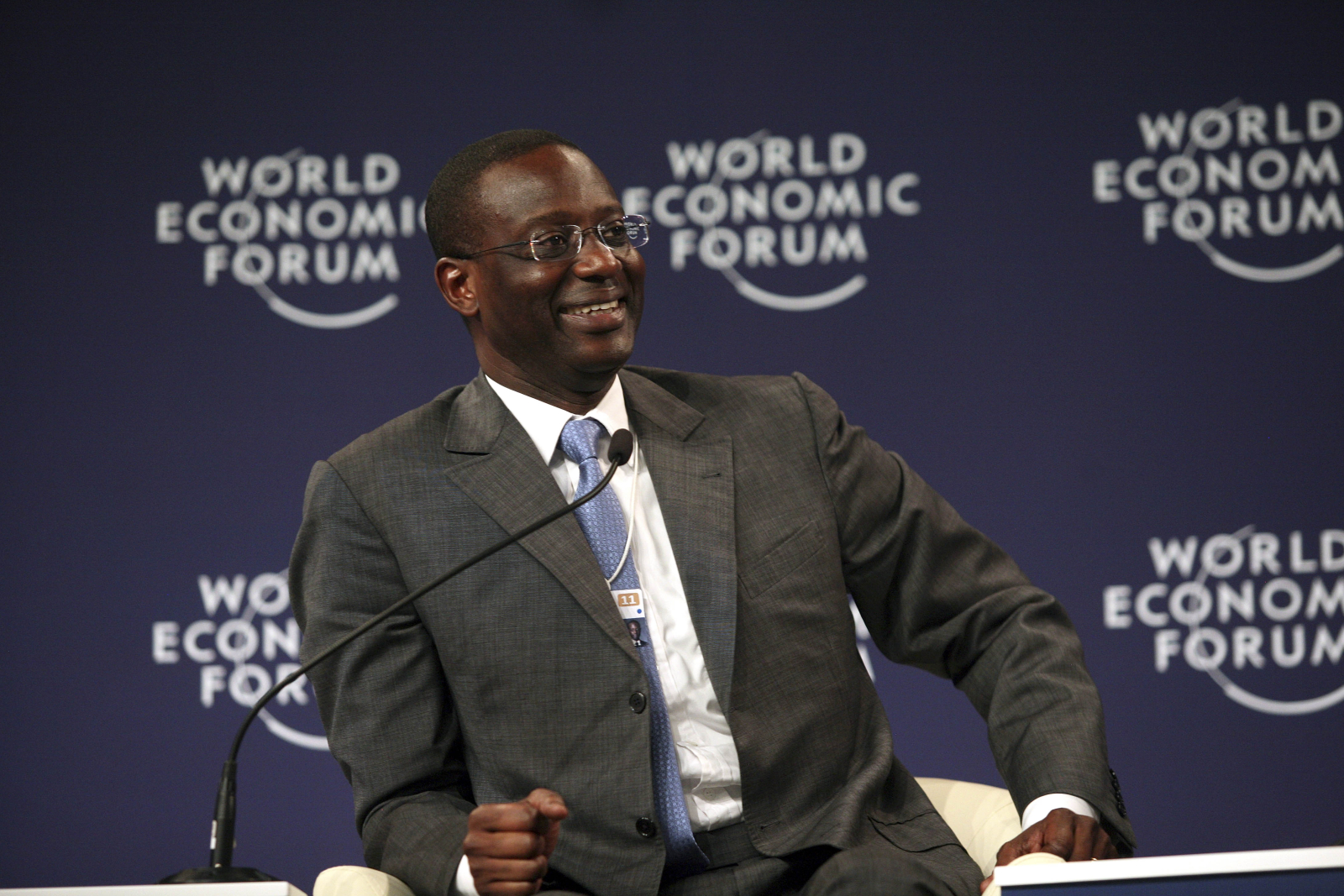 Tidjane Thiam, Group Chief Executive, Prudential, Forum économique mondial, Dalian, Chine, 16 septembre 2011.